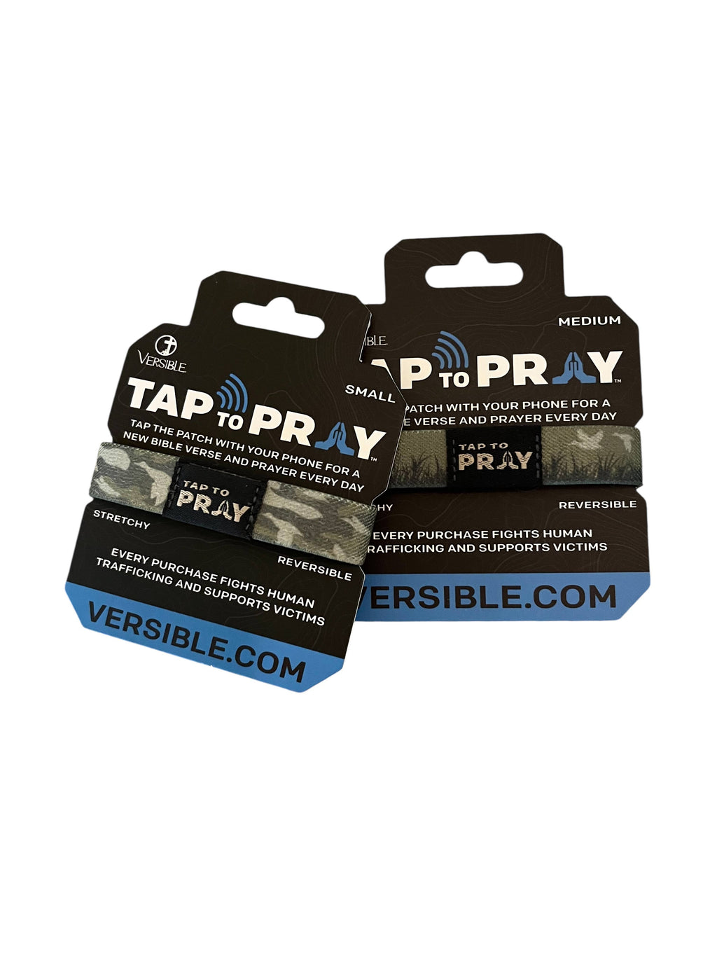 Versible - Tap To Pray™ Wristbands - Waterfowl Camo