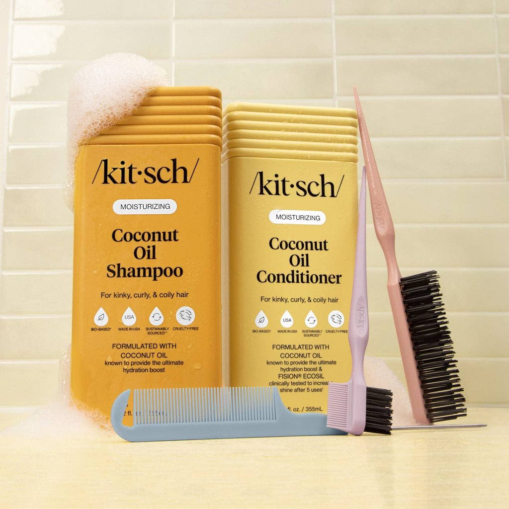 KITSCH - Moisturizing Coconut Oil Shampoo & Conditioner Combo