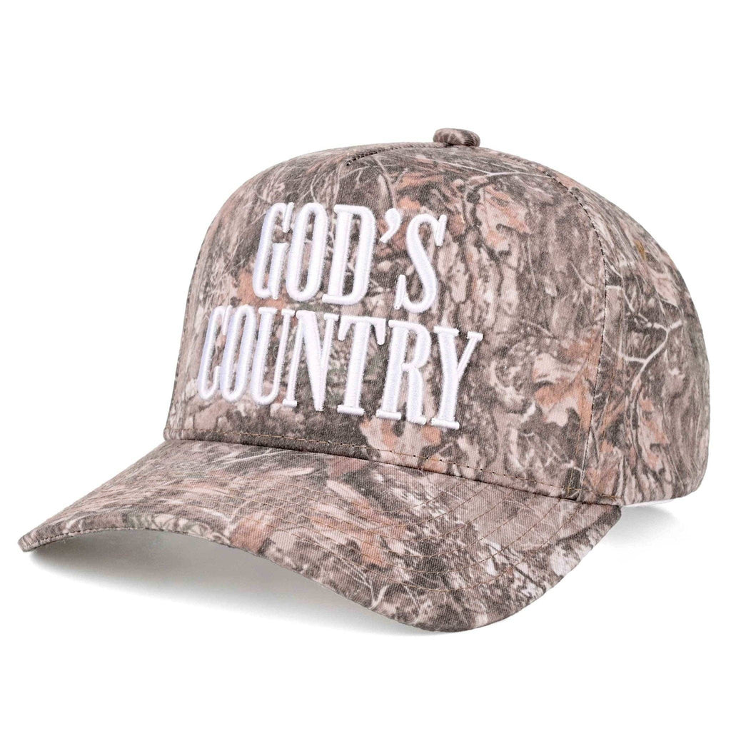 MiMi Wholesale - TCM0162 God's Country All Over Trucker Hat