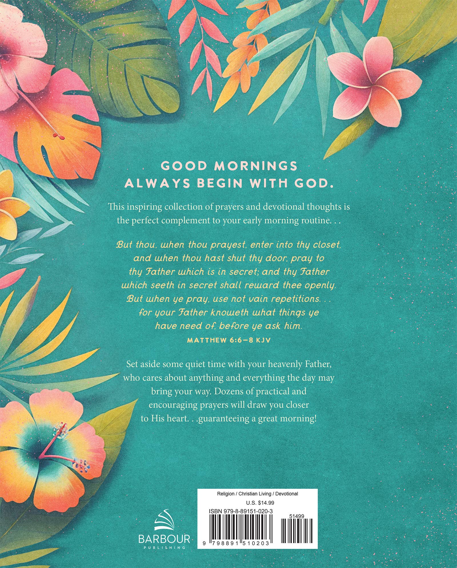 Barbour Publishing, Inc. - Mornings with God Large Print