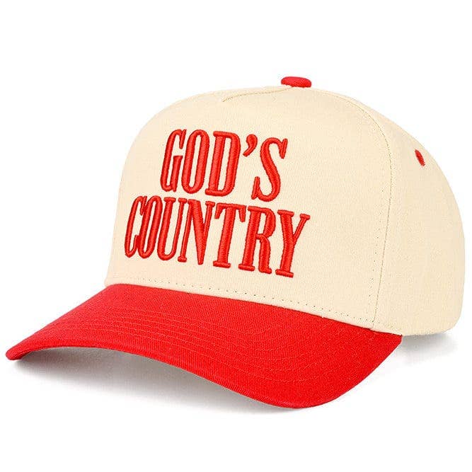 MiMi Wholesale - TCM0162 God's Country All Over Trucker Hat