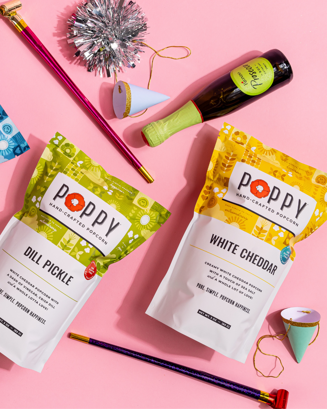 Poppy Hand-Crafted Popcorn - White Cheddar Popcorn