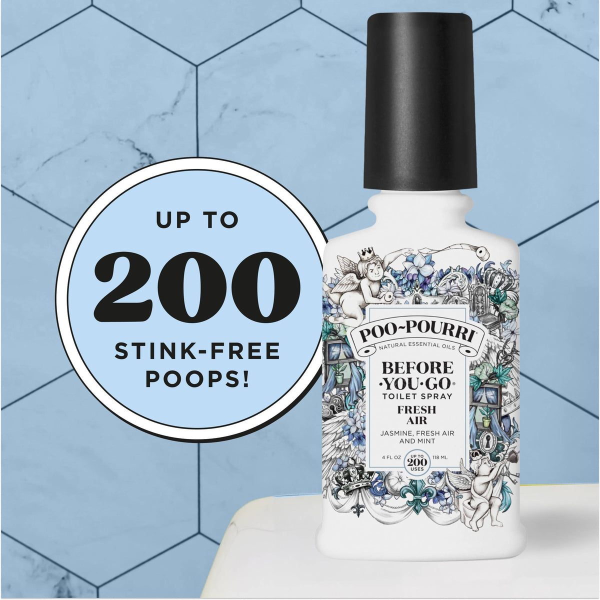 ~Pourri - Poo~Pourri Fresh Air 4oz Toilet Spray