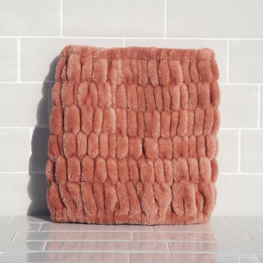KITSCH - Extra Wide Spa Headband - Dusty Rose
