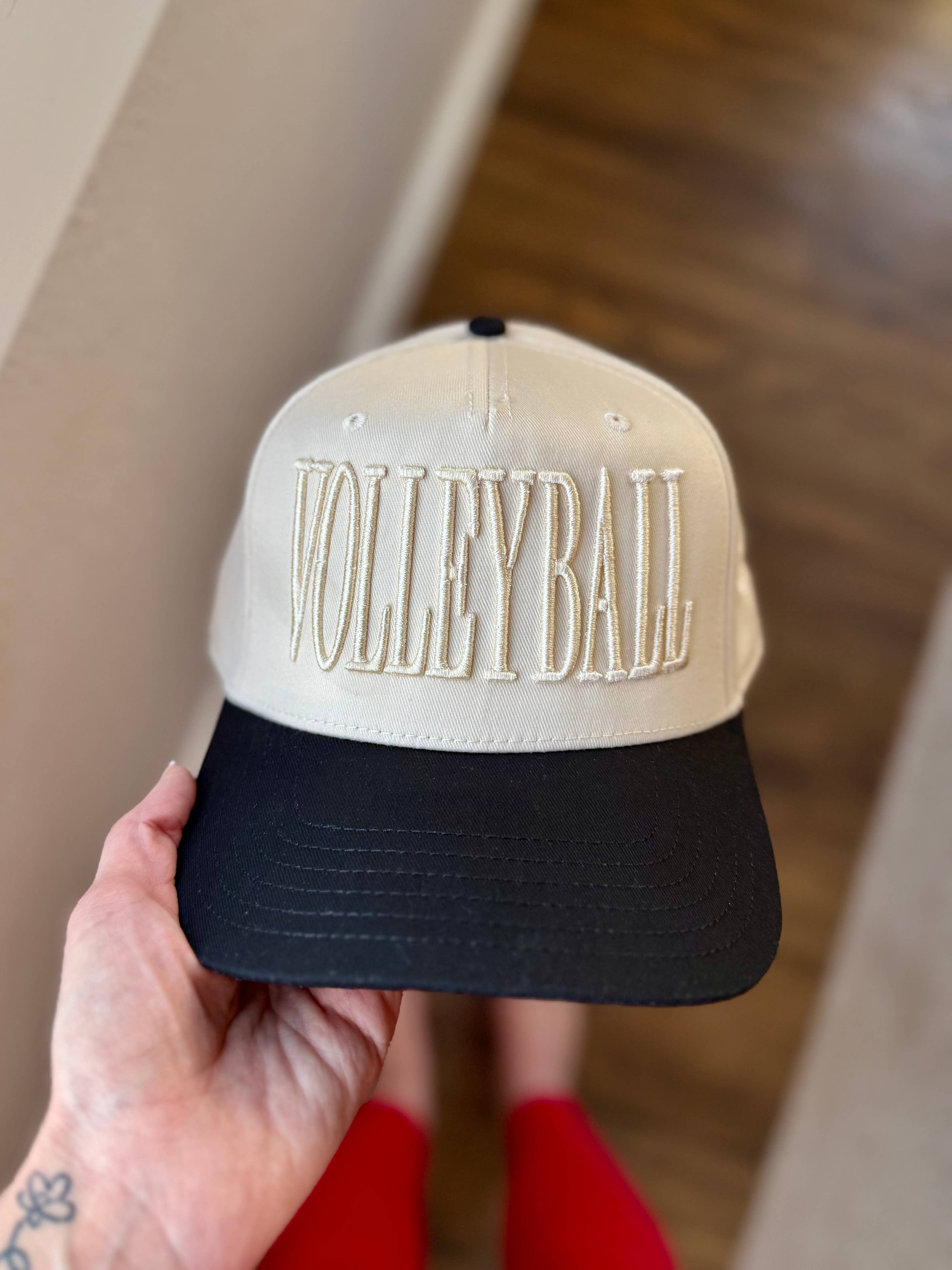 Volleyball Embroidered Hat