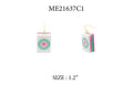 What's Hot - Mahjong Tile Acrylic 1.25" Earring