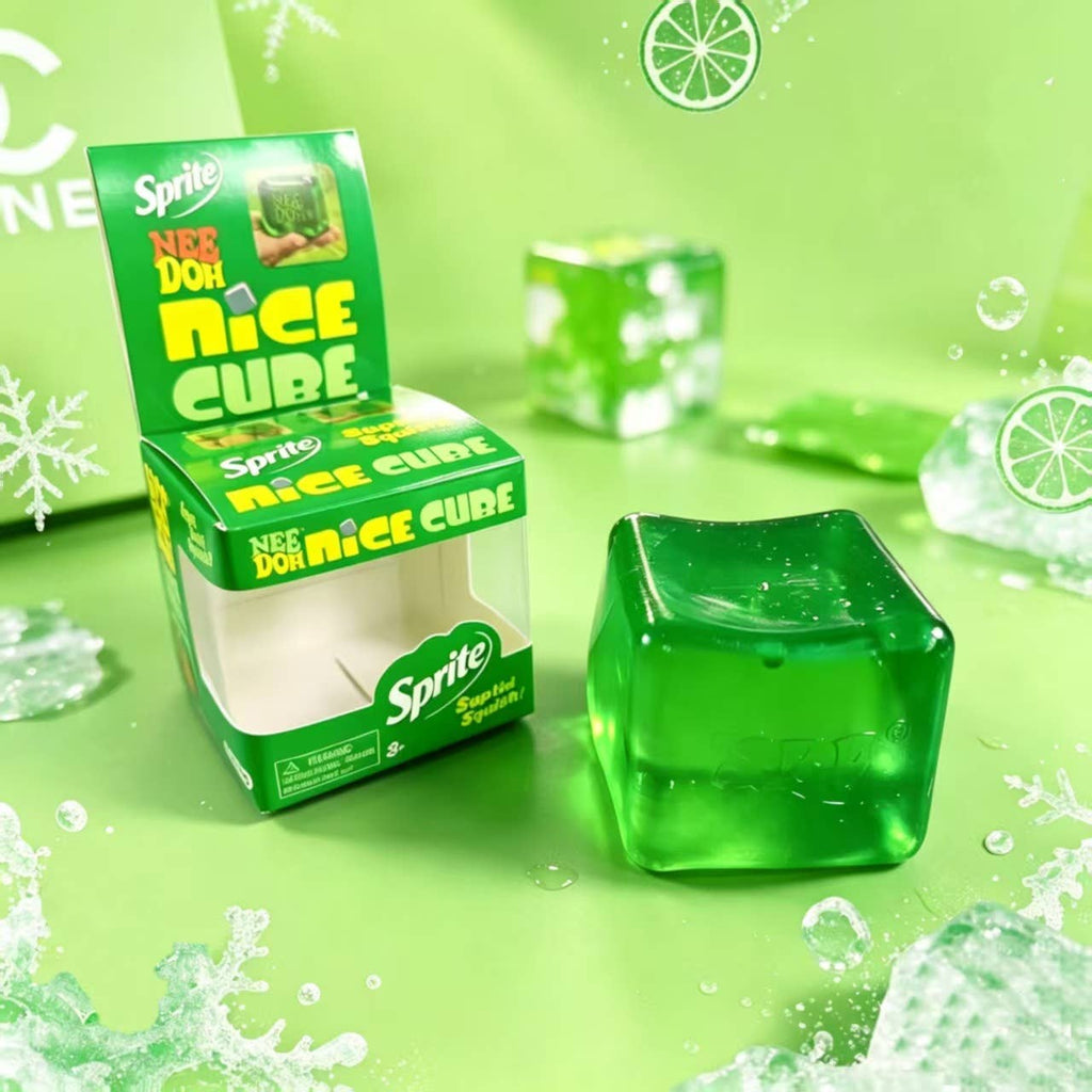 Eagle Crest Industries Inc. - Nice Cube Soda Themed TPR Squishy Ice Cube Fidget Toy