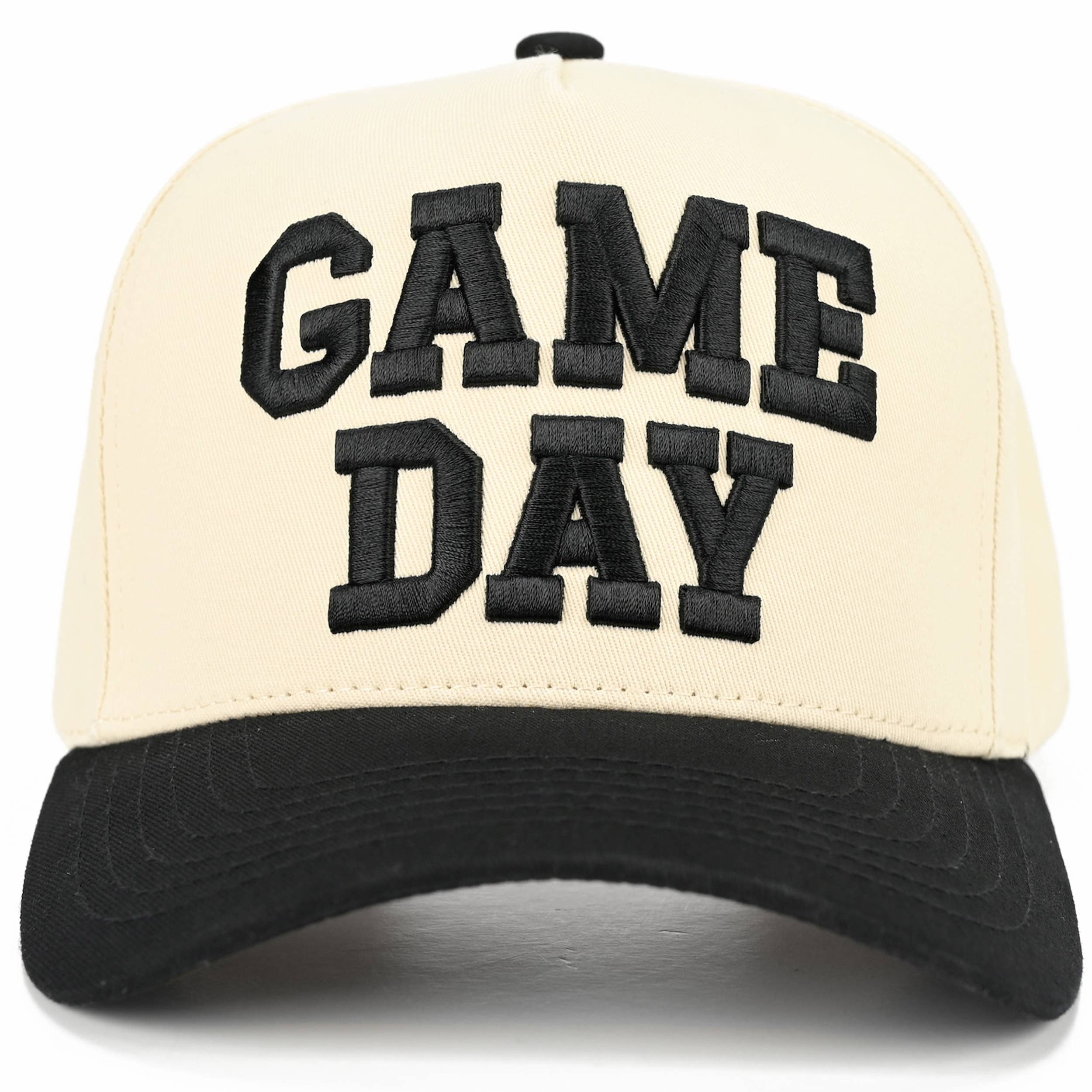 GAME DAY Embroidered Cotton Baseball Cap