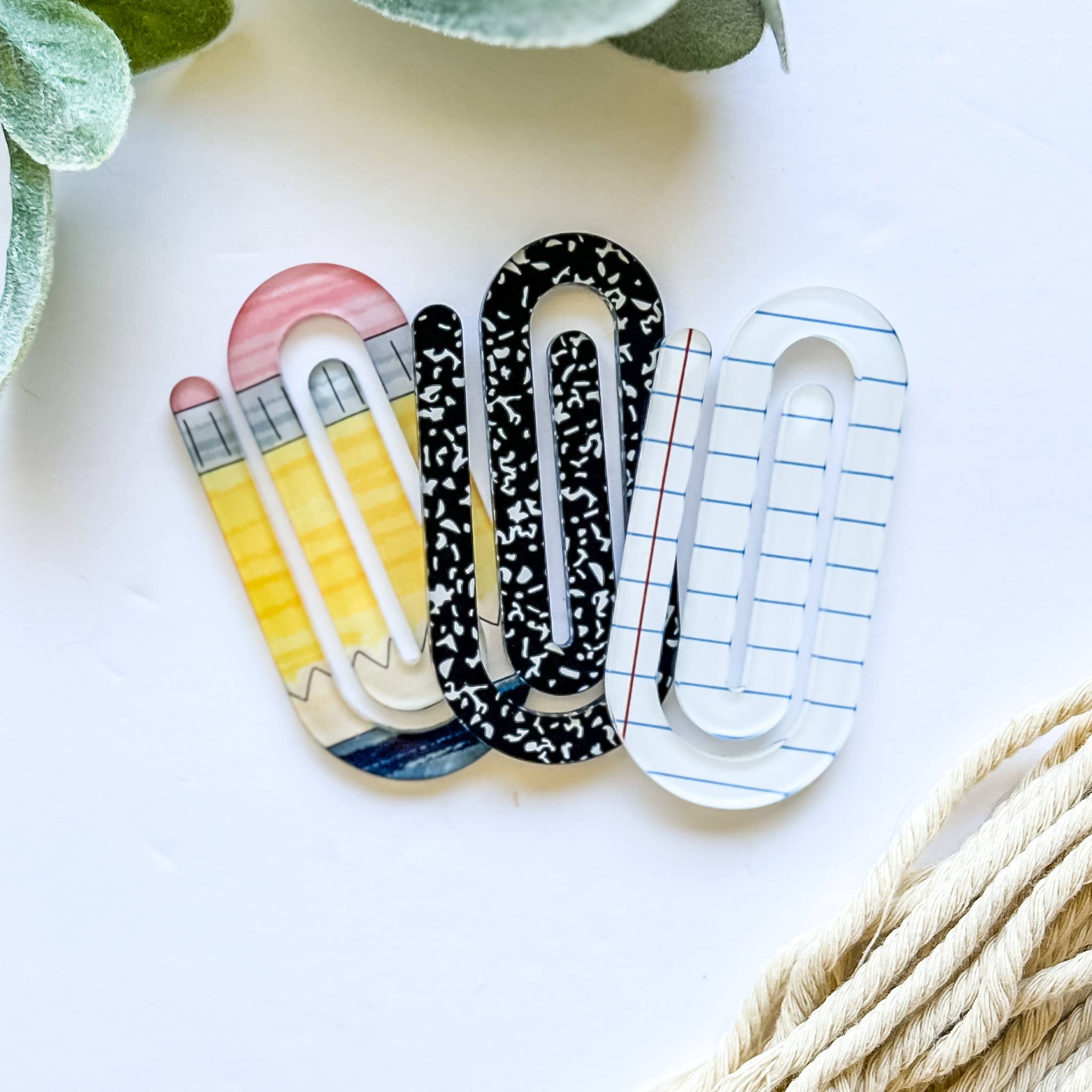 The Peachy Orange- Custom Gifts - Teacher-Themed Jumbo Paper Clips – School Designs