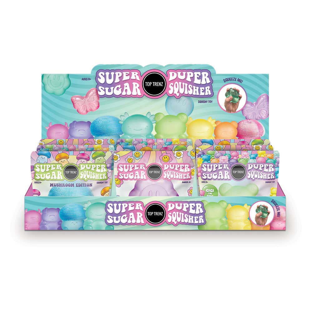 Top Trenz Inc - Super Duper Sugar Squisher - Mini Fruits 2 Pack set