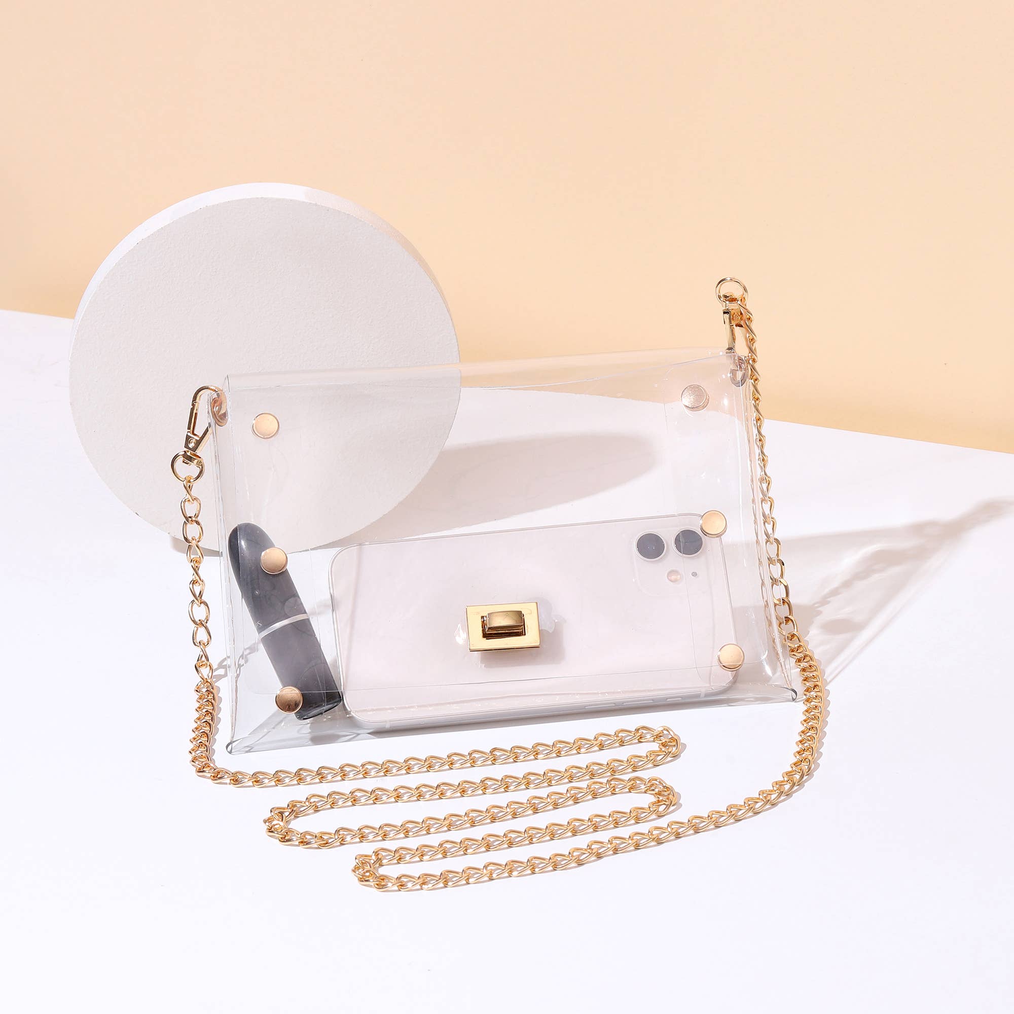 Natalie Mills - Phoebe Clear Handbag