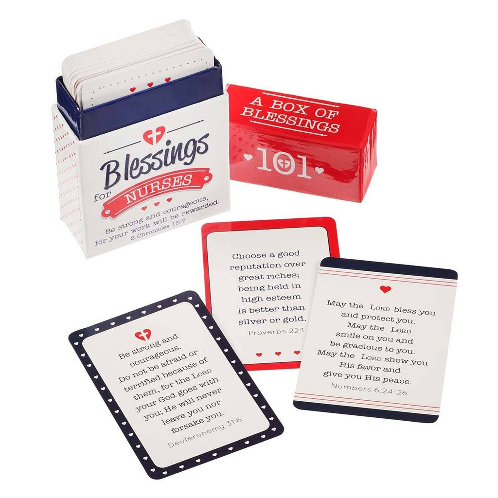 Christian Art Gifts - Box of Blessings for Nurses