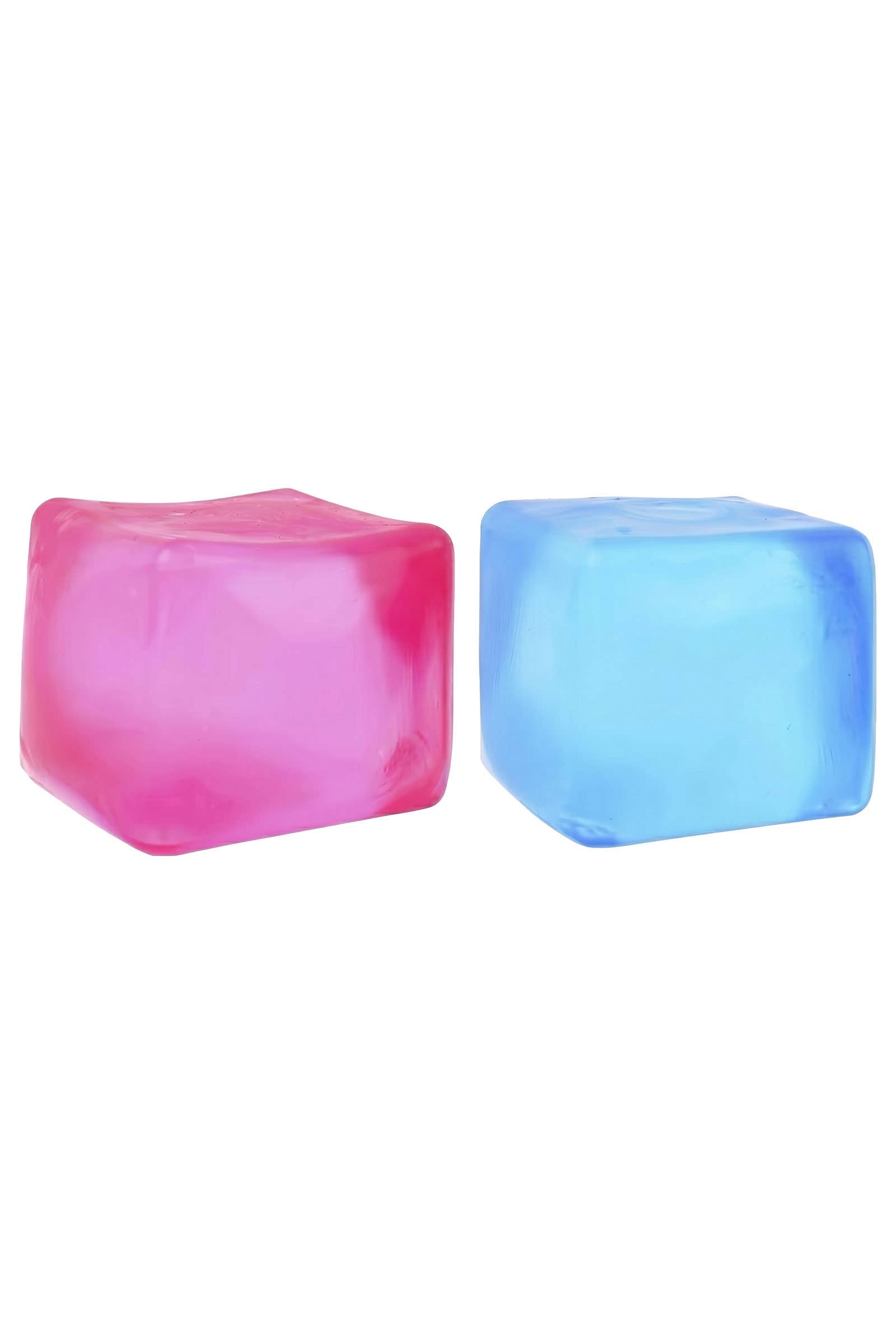 Cap Zone - JUMBO Solid Clear Cube Maltose Putty Filled Squishy