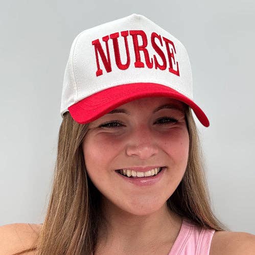Girlie Girl Originals NURSE CAP RED