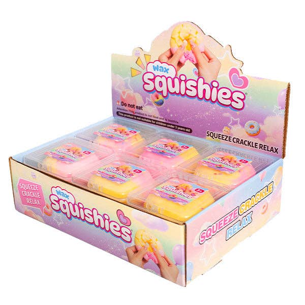 Showcase - Wax Squishies® Donut Wax Crackle Fidget Clay Toy (1pc)