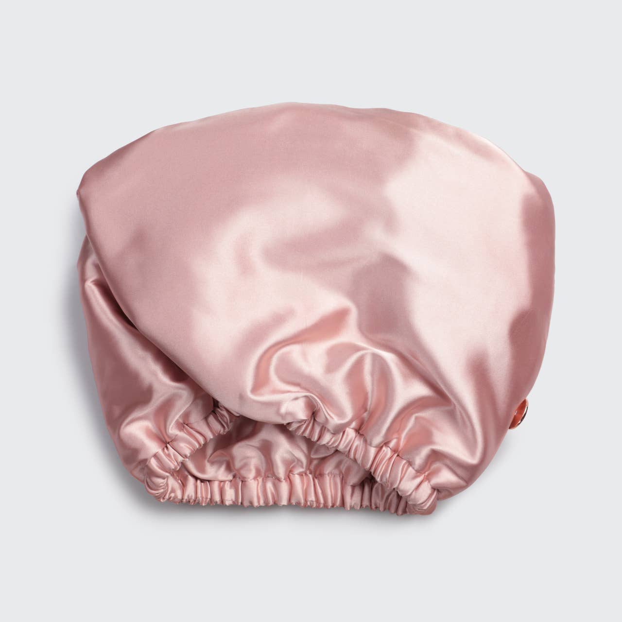 KITSCH - Satin-Wrapped Hair Towel - Blush