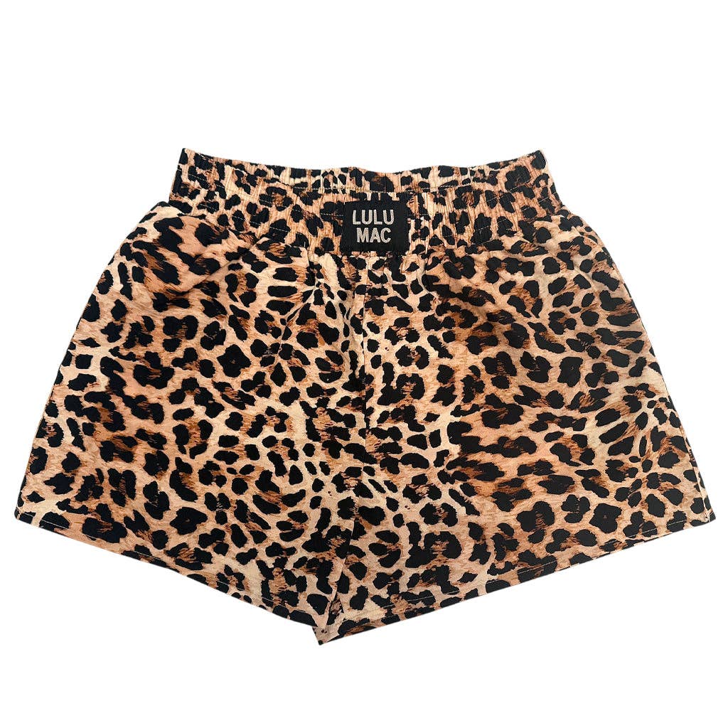Girlie Girl Originals - BXLP-LEOPARD BOXER SHORT