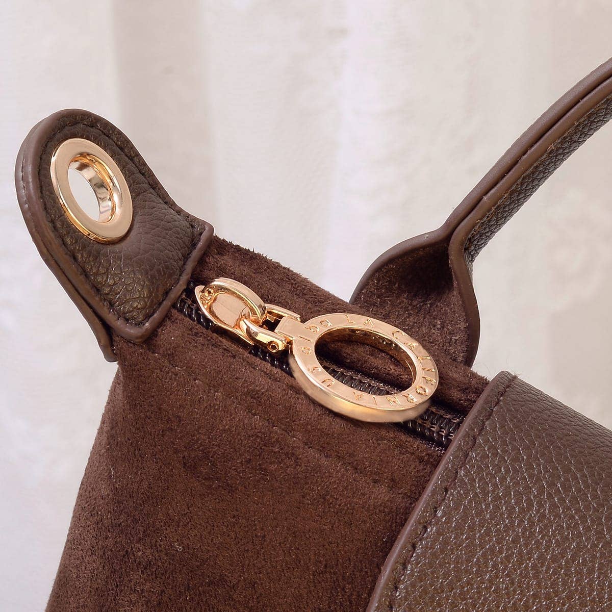 MiMi Wholesale - SD781 Hazel Suede Small Crossbody Bag
