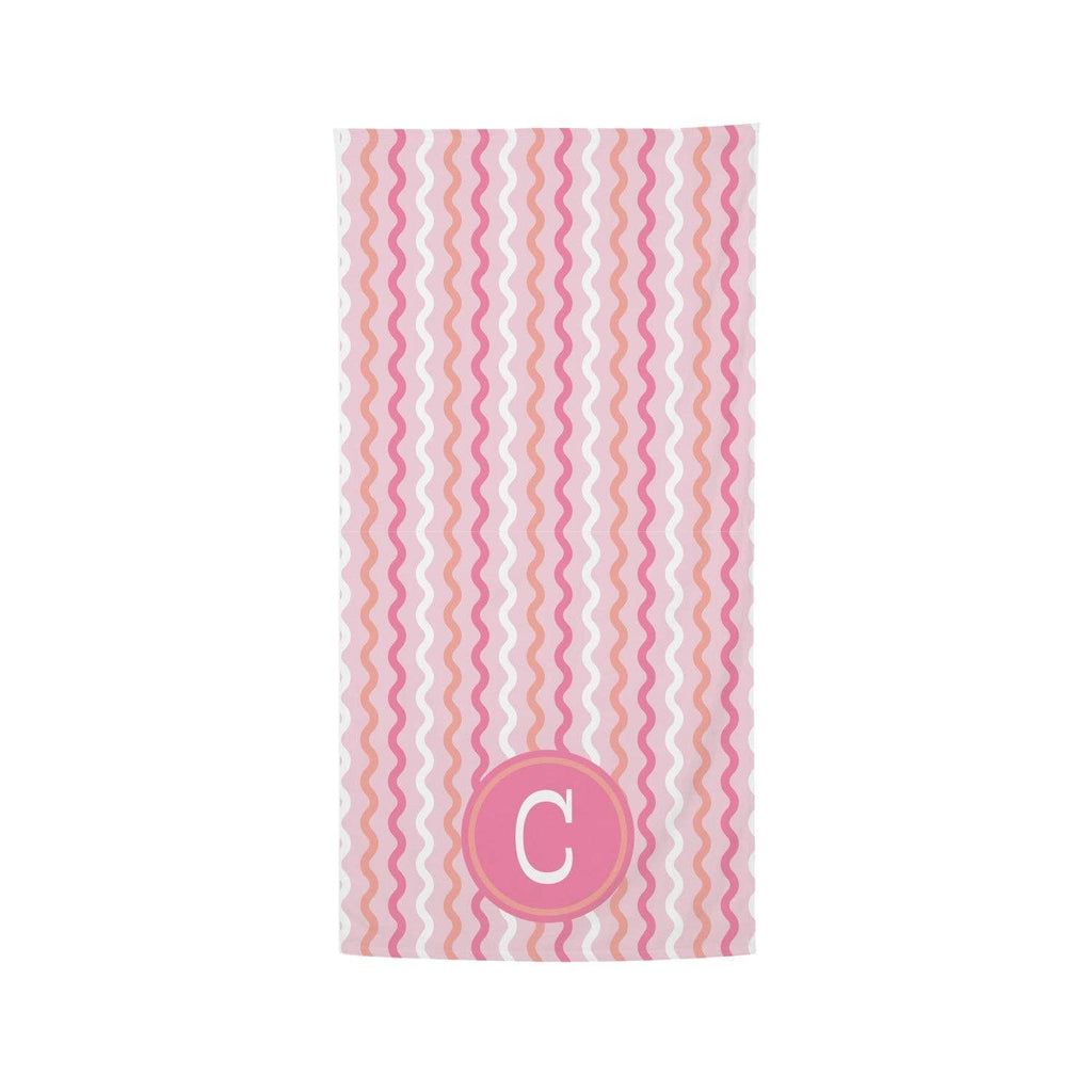 Mary Square - Initial Beach Towels