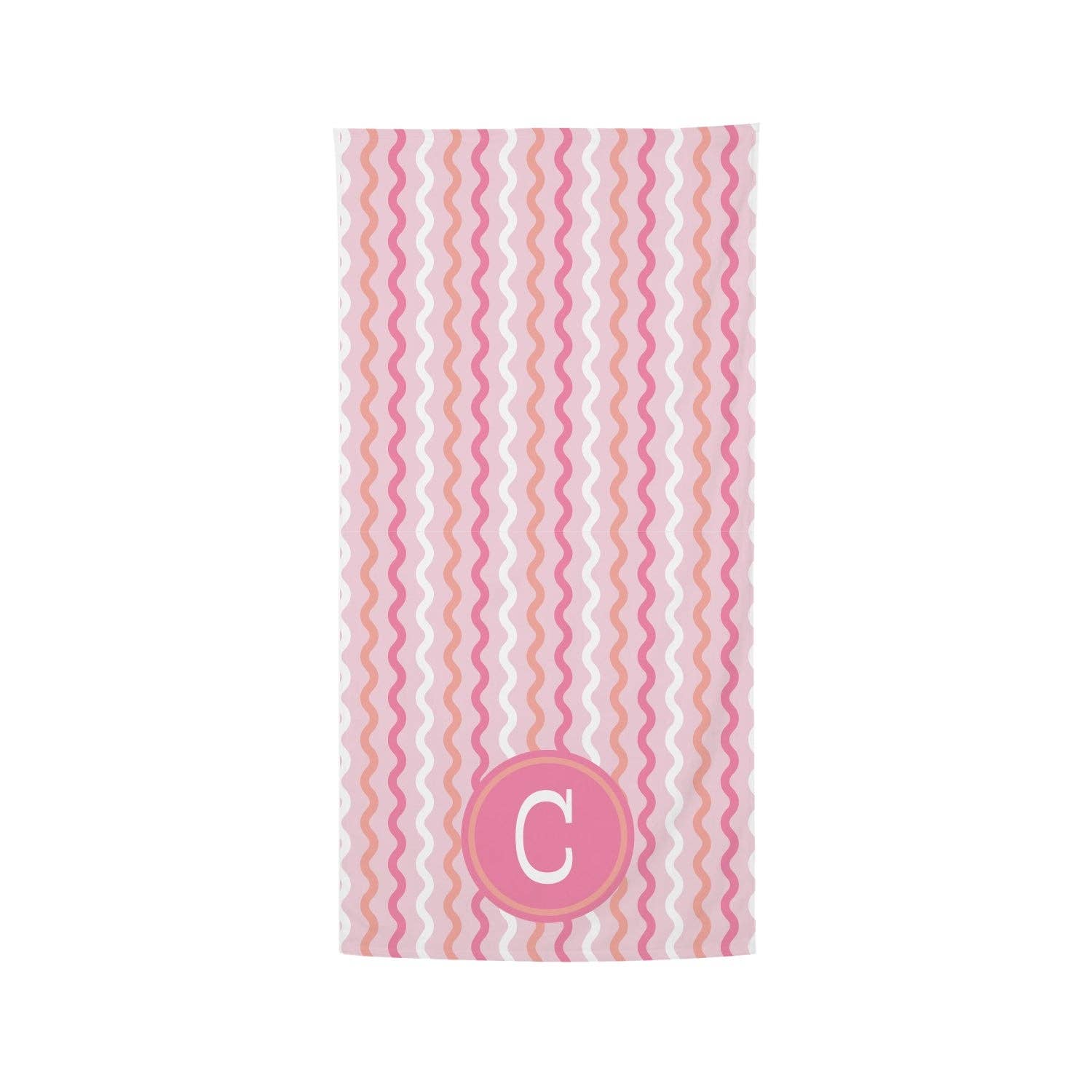 Mary Square - Initial Beach Towels
