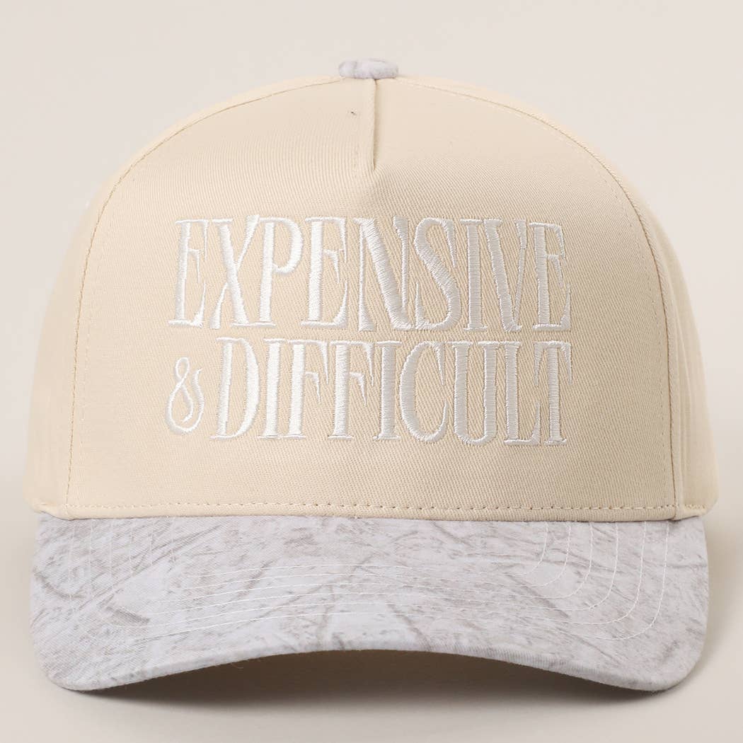 Fashion City - EXPENSIVE and DIFFICULT Embroidered Trucker Hat