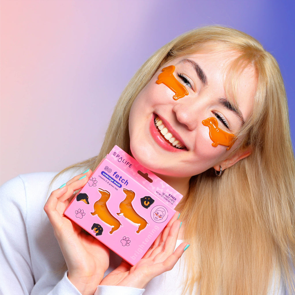 My Spa Life - So Fetch Viral Dachshund Dog Eye Patches l Beauty Gift 8 ct 