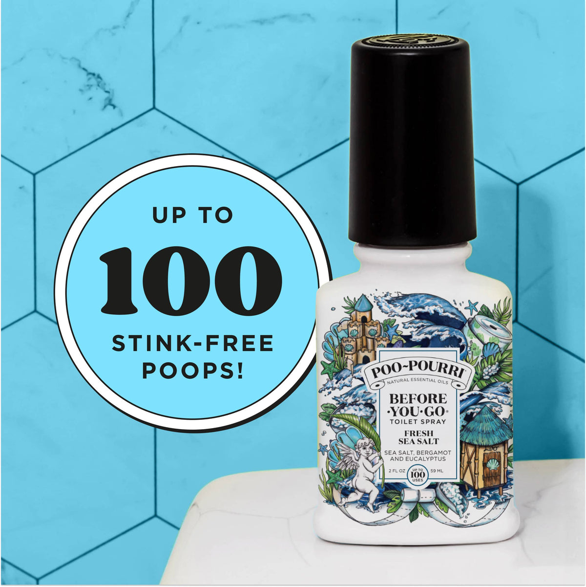 ~Pourri - Poo~Pourri Fresh Sea Salt 2oz
