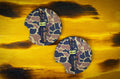 Scent South - Duck call Camo - Car Coaster