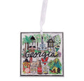 Glory Haus - State of Georgia Acrylic Ornament