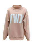 WWJD & AMEN' Reversible Mock Neck Sweatshirt