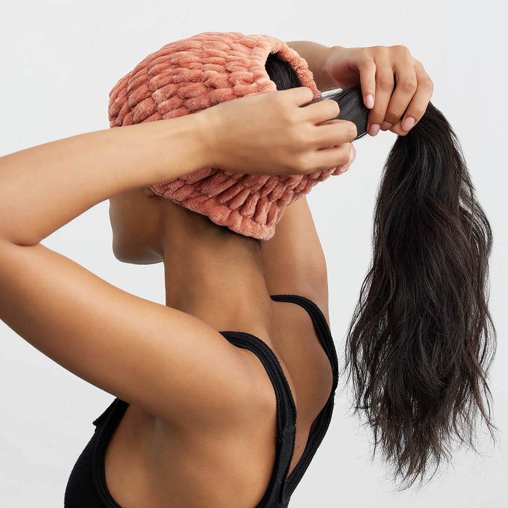 KITSCH - Extra Wide Spa Headband - Dusty Rose