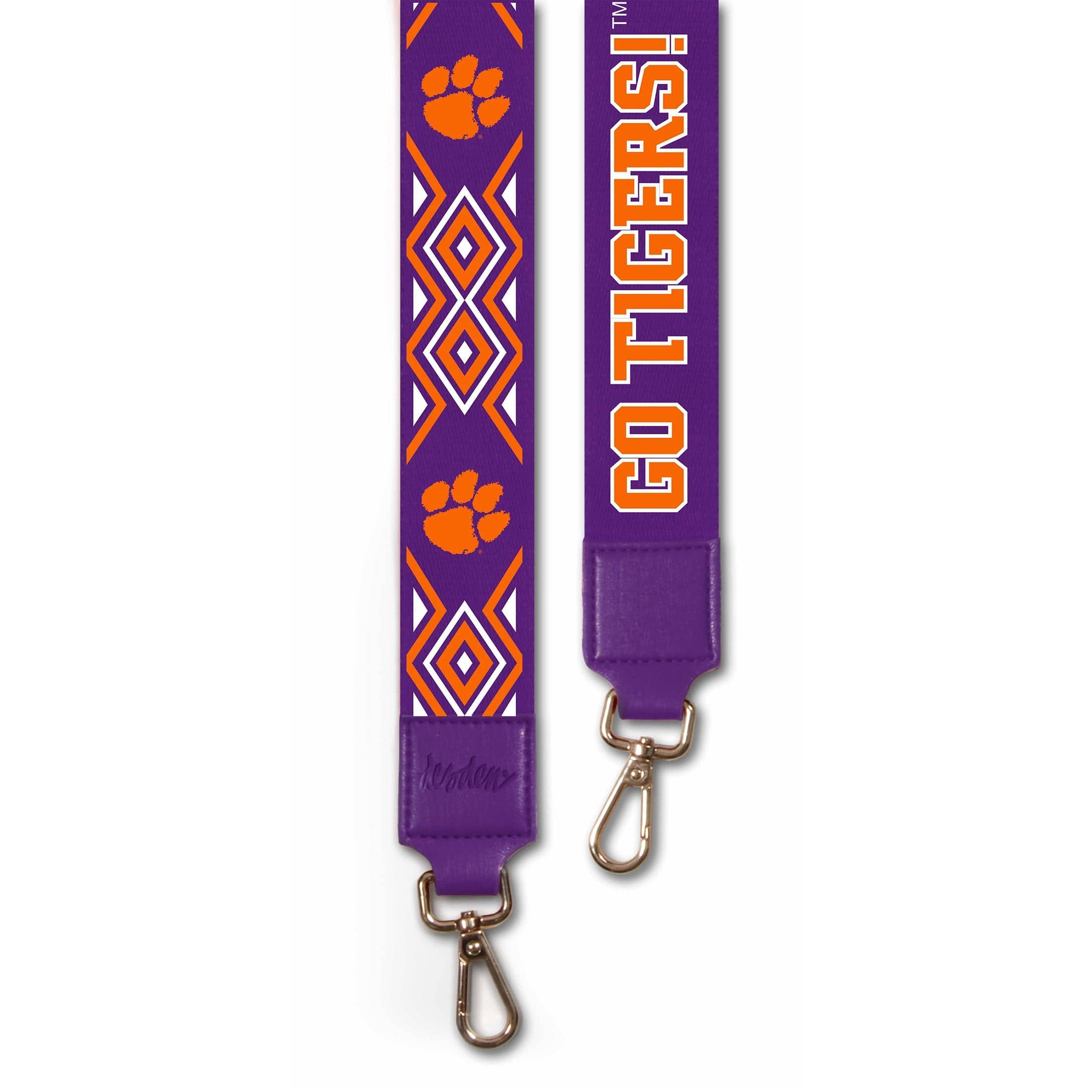 Desden - Clemson Tigers Ikat Purse Strap – 2"