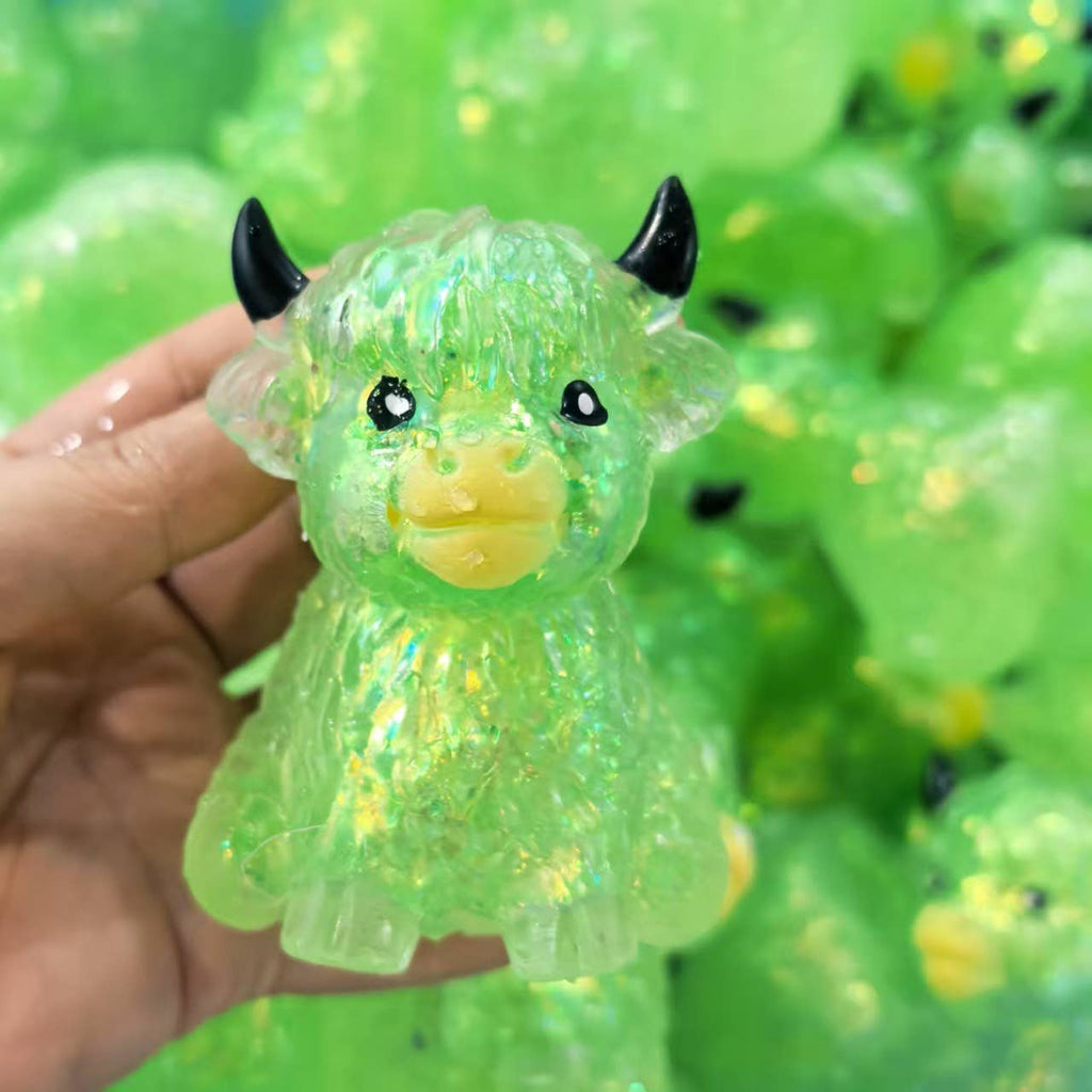 Sparkling Extras - Highland Cow Squishy Squeeze Toy Fidget Toy