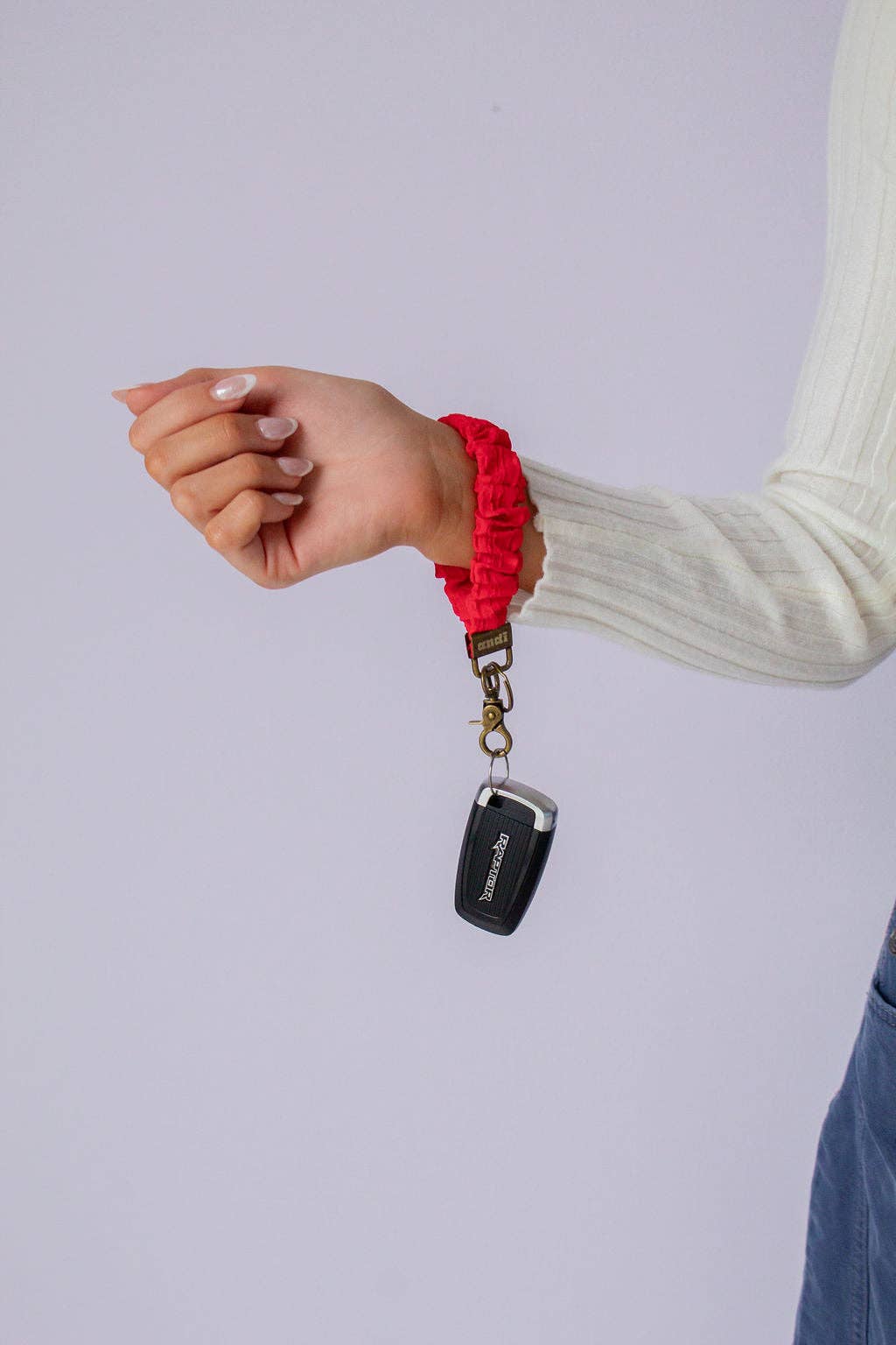 Red Poppy Keychain