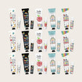 Ella Blue - Teacher theme lip balm and hand cream sets