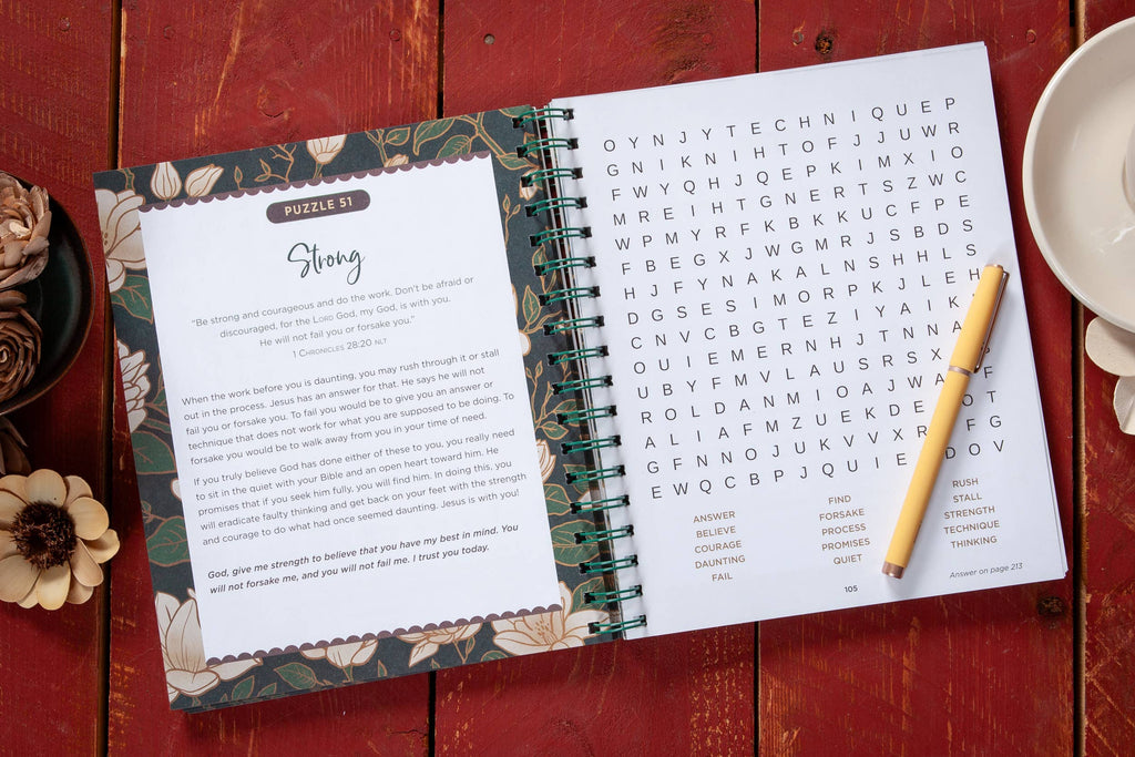 BroadStreet Publishing Group, LLC - 100 Days of Strength for Women (Word Search Devotional)