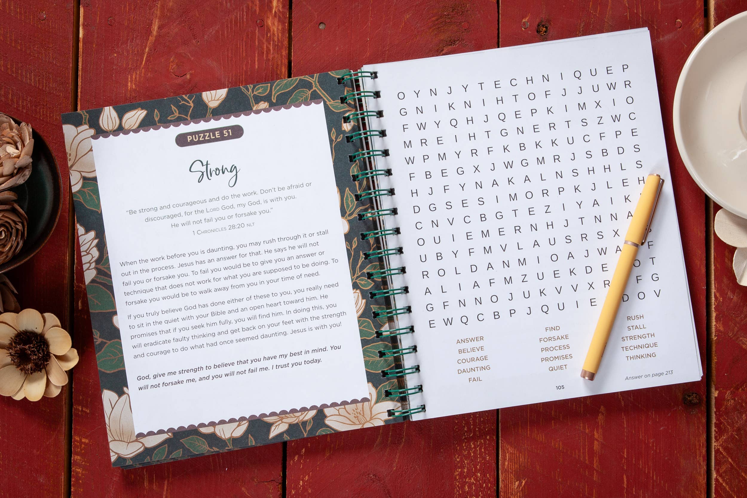 BroadStreet Publishing Group, LLC - 100 Days of Strength for Women (Word Search Devotional)