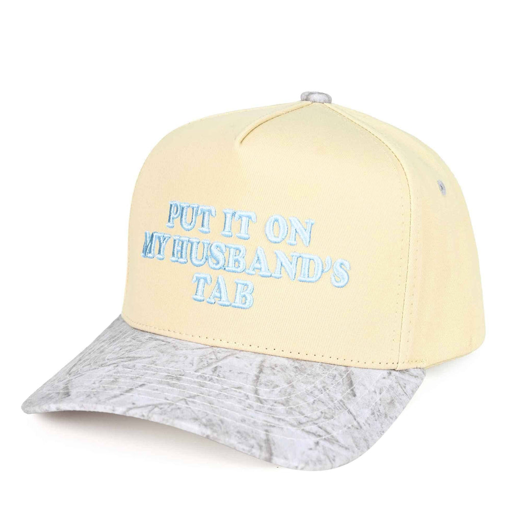 MiMi Wholesale - TCM0050 Puff Embroidered Put It On My Husband's Tab Trucker Hat