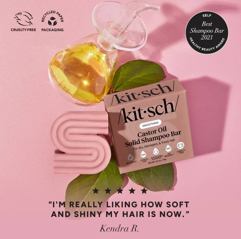 KITSCH - Castor Oil Nourishing Shampoo Bar