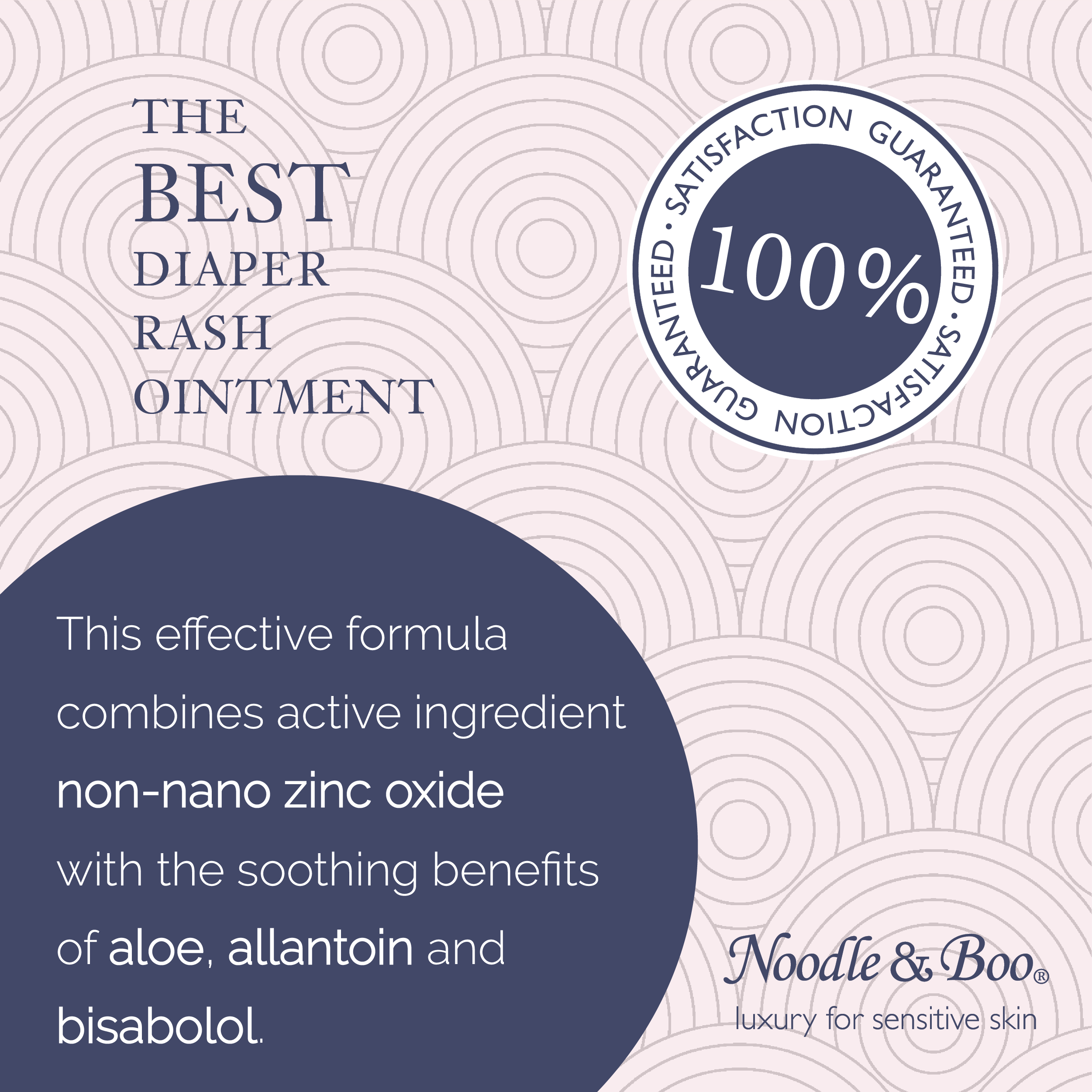 Noodle & Boo, Inc. - The Best Diaper Rash Ointment, 3.4 oz