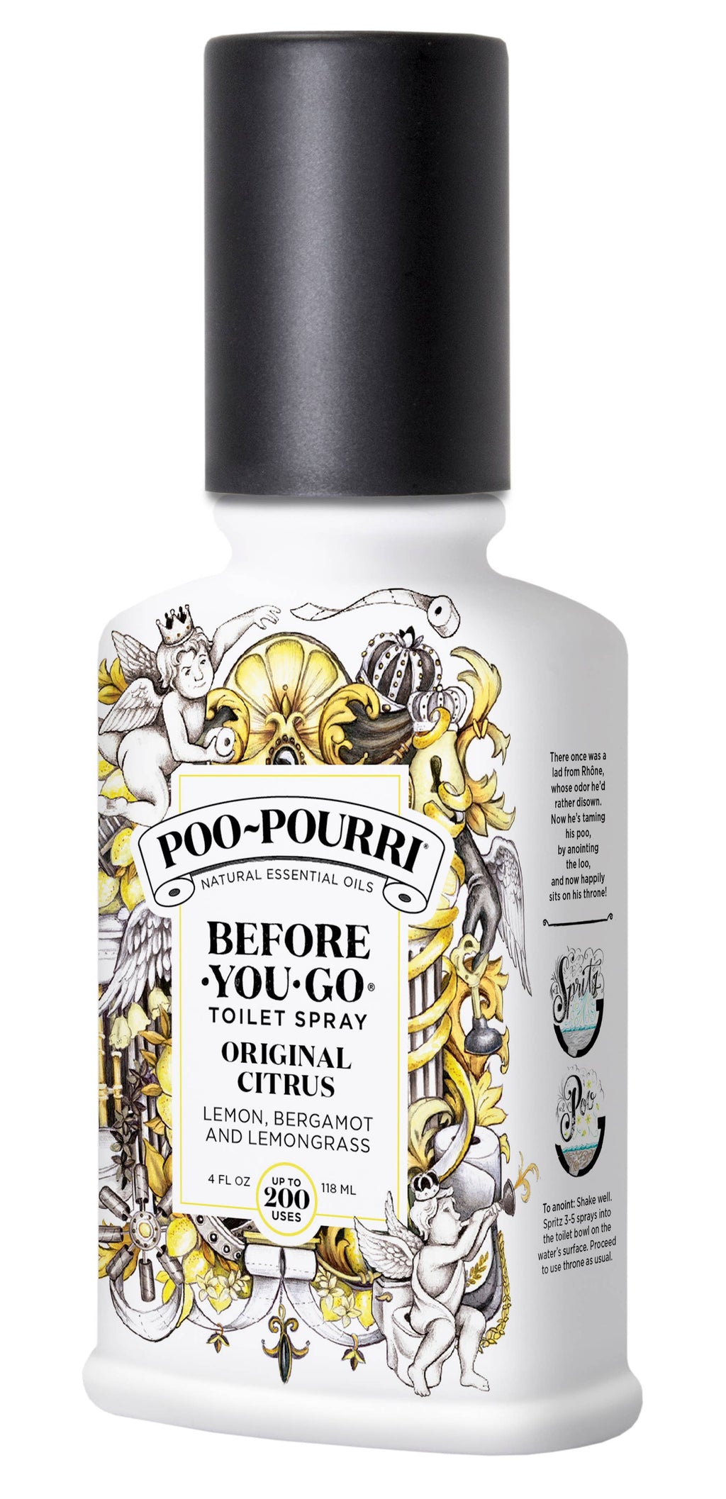 ~Pourri - Poo~Pourri Original Citrus Toilet Spray 4oz.
