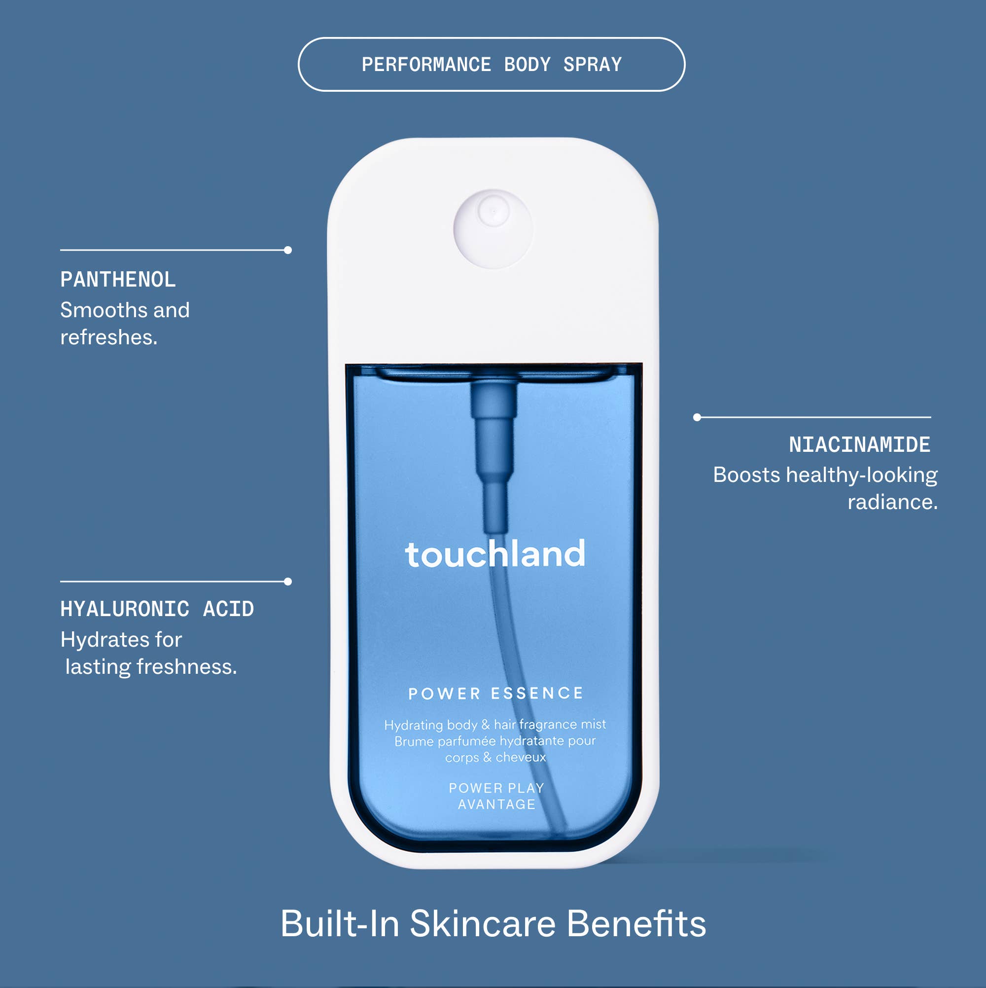 Touchland - Power Play Performance Body Spray