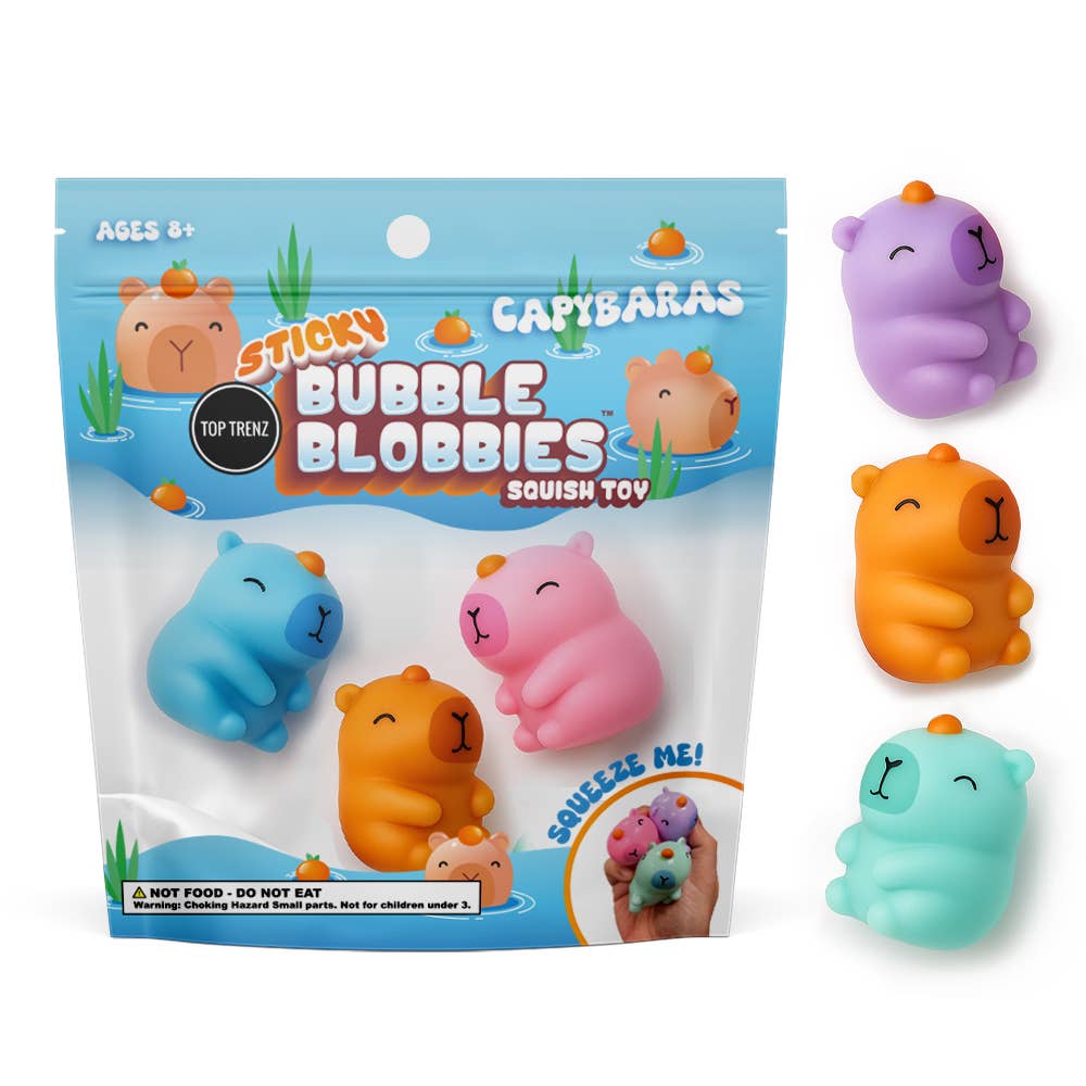Top Trenz Inc - Sticky Bubble Blobbies Capybara