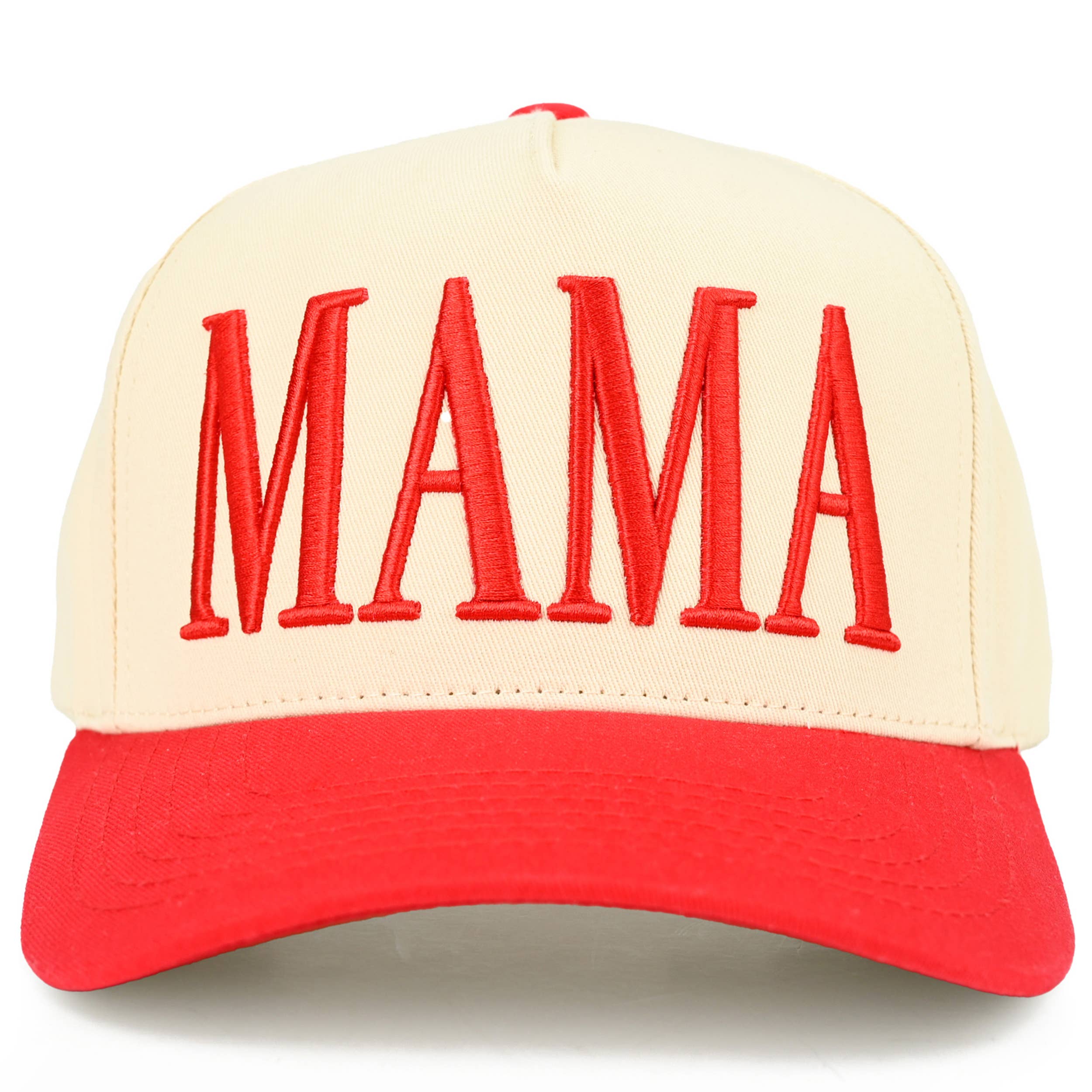 MAMA Letter embroidered Snapback Trucker Hat
