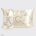 KITSCH - Kitsch & Mickey and Minnie Satin Pillowcase Mr. Mouse -Cream