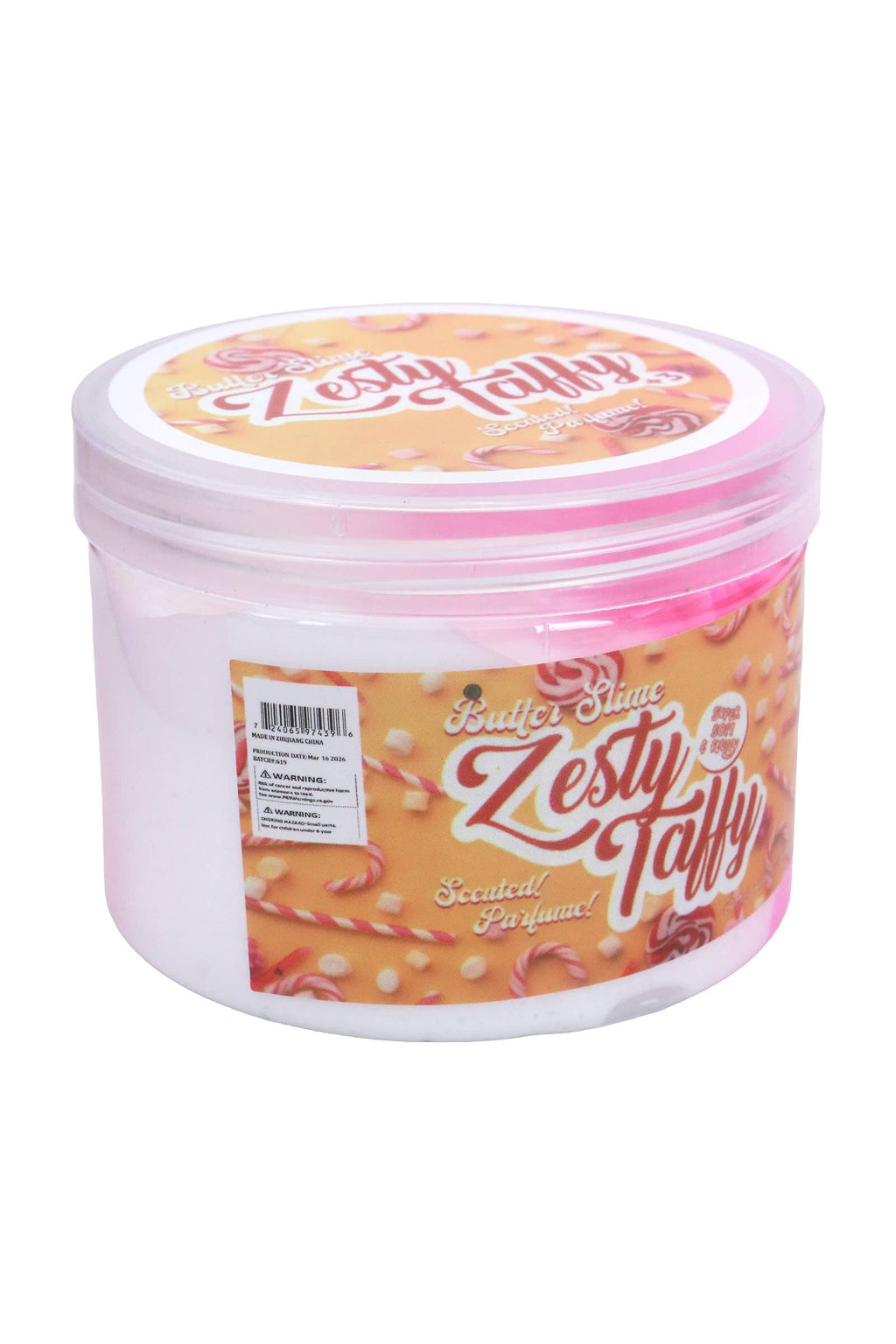 Cap Zone - Sweet Desserts Butter Slime Jar - 12 Pcs