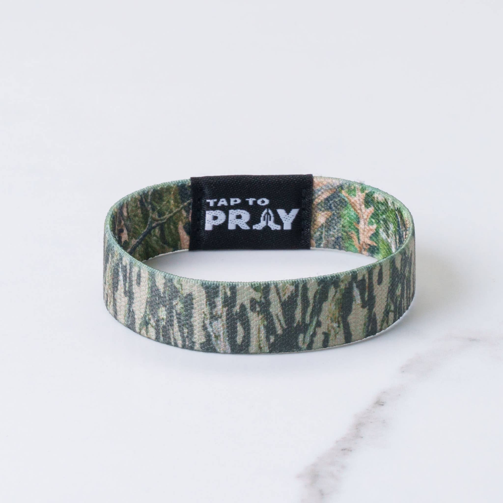 Versible - Tap To Pray™ Wristbands - Forest & Tree Bark Camo