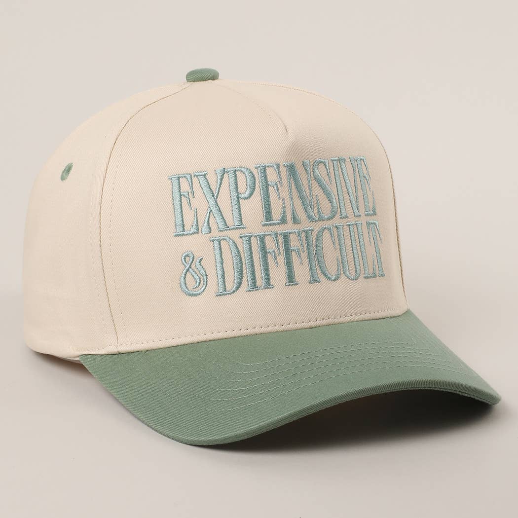 Fashion City - EXPENSIVE and DIFFICULT Embroidered Trucker Hat