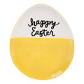Glory Haus - Yellow Easter Egg Plate - Easter Decor