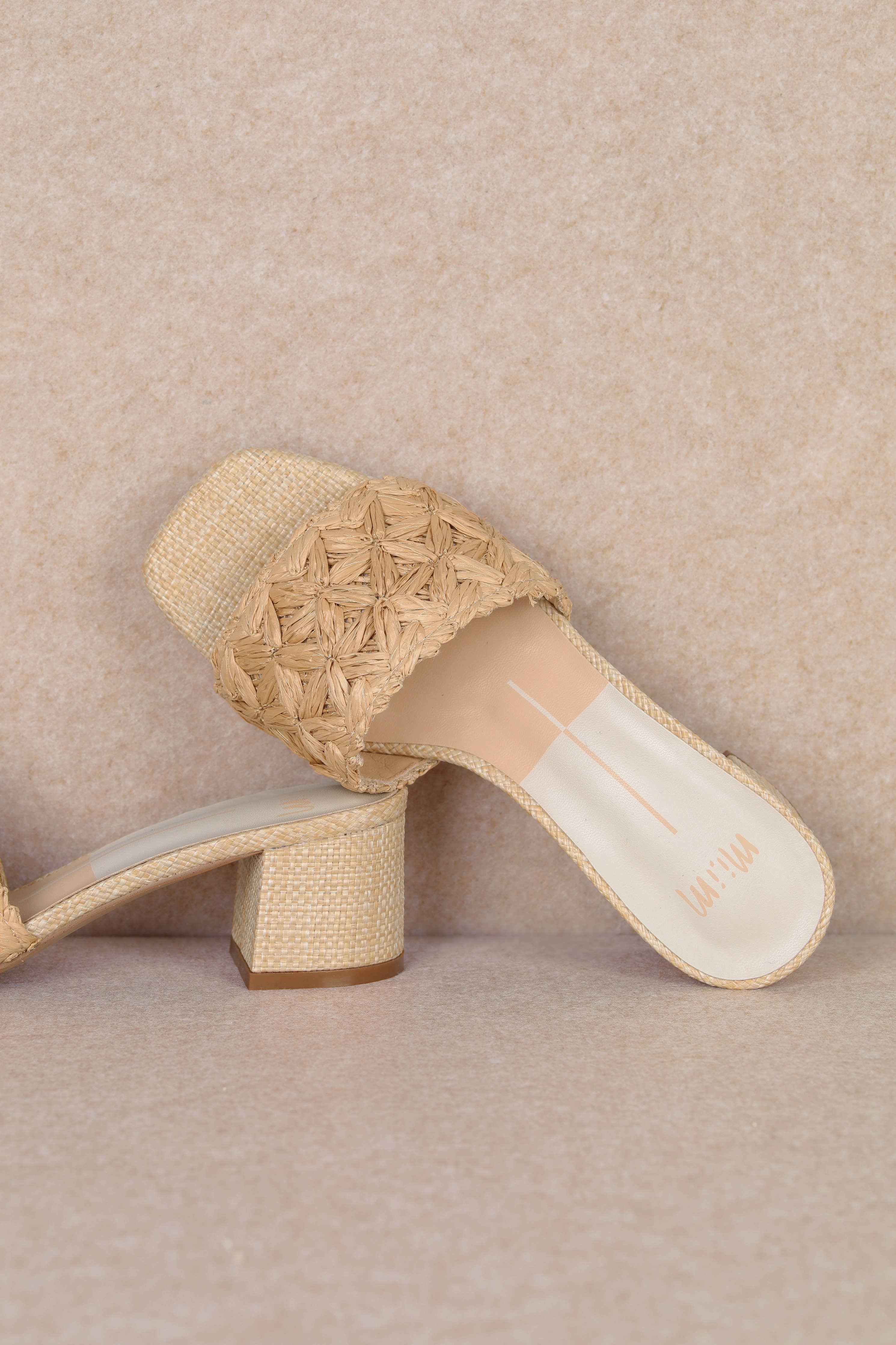 CHIARA Raffia Heel